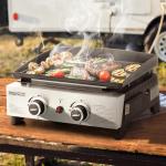 Royal Gourmet 2-Burner Portable Propane Griddle