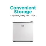 BLACK+DECKER 1.2 Cu. Ft. Compact Mini Freezer