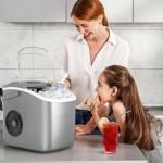 Compact Ice Maker with Quick Ice Production
