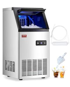 VEVOR 100lbs Ice Maker Machine with Storage