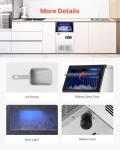 VEVOR 100lbs Ice Maker Machine with Storage