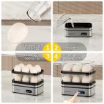 Evoloop Electric Egg Cooker for 12 Eggs