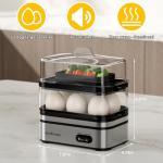 Evoloop Electric Egg Cooker for 12 Eggs