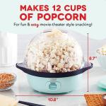 DASH 3QT Electric Popcorn Maker with Clear Bowl