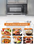 Commercial Chef 1.7 Cu. Ft. Over-The-Range Microwave