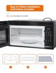 Commercial Chef 1.7 Cu. Ft. Over-The-Range Microwave