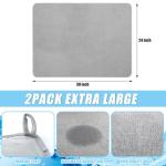 Hushee Extra Large Microfiber Dish Drying Mats