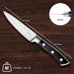 OAKSWARE 4-Inch Ultra Sharp Paring Knife