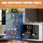 Whall 4-Slice Touch Screen Stainless Steel Toaster