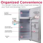 Frigidaire Retro 2-Door Apartment Refrigerator - Mint