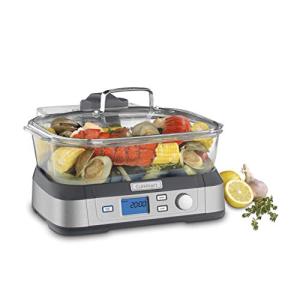 Cuisinart Digital Glass Steamer, Stainless Steel