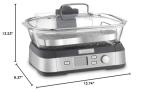 Cuisinart Digital Glass Steamer, Stainless Steel