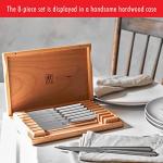 ZWILLING Set of 8 Razor-Sharp Steak Knives