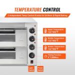 VEVOR 14" Double Deck Electric Pizza Oven