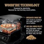 Ninja Woodfire Outdoor Pizza Oven - 8-in-1 Roaster