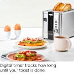 Chefman 2-Slice Stainless Steel Digital Toaster