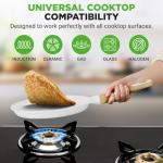 NutriChef 9.45” Non-Stick Crepe Pan & Spreader