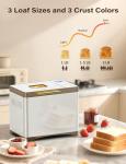 KBS 20-in-1 Bread Maker with Custom Programs