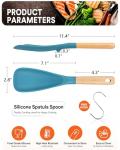 Nonstick Cooking Spoon with Wood Handle