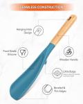 Nonstick Cooking Spoon with Wood Handle