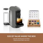 Nespresso VertuoPlus Coffee and Espresso Machine, Grey