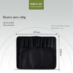 FULLHI 14-Piece Japanese Stainless Steel Knife Set
