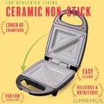 Ceramic Nonstick Mini Snack Sandwich Maker