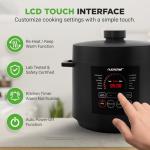 NutriChef 6-Quart Digital Pressure Cooker