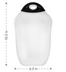 Dexas Chop & Scoop Small Cutting Board, White