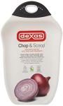 Dexas Chop & Scoop Small Cutting Board, White