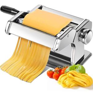 AITRAI Manual Pasta Maker with Adjustable Thickness