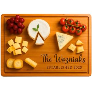 Custom Engraved Bamboo Cutting Board for Any Occasion
