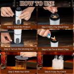Souroyea Cocktail Smoker Kit for Food & Drinks