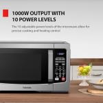 TOSHIBA 1.2 Cu Ft Countertop Microwave with Sensor