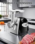 Powerful 3000W Electric Meat Grinder with Accessories