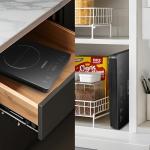 Portable Induction Cooktop with Turbo Cooling, 1800W