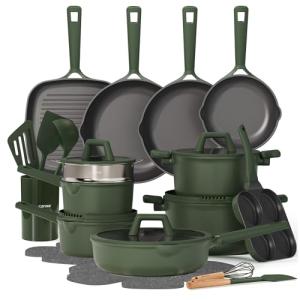 Carote 31-Piece Nonstick Pots and Pans Set