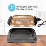 Courant Smokeless Indoor Electric Grill with Non-Stick Coating