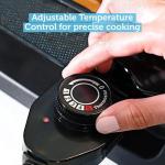 Courant Smokeless Indoor Electric Grill with Non-Stick Coating