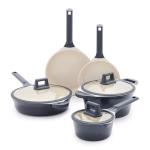 GreenLife 8-Piece Nonstick Ceramic Cookware Set