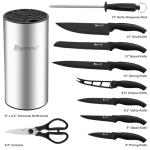 10-Piece Stainless Steel Knife Block Set
