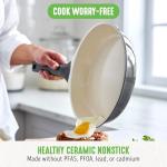 GreenLife 8-Piece Nonstick Ceramic Cookware Set
