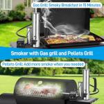 Stainless Steel Electric Smoker Tube with Air Pump