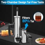 Stainless Steel Electric Smoker Tube with Air Pump