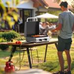 ROVSUN 2 Burner Portable Propane Griddle for Outdoors
