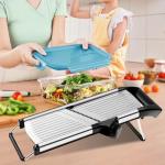 NIOSAVM Stainless Steel Mandoline Slicer with Gloves