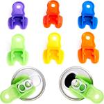 Colorful 12-Pack Drink Shields for Outdoor Fun
