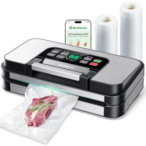 Powerful Vacuum Sealer with Easy-Lock Handle