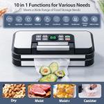 Powerful Vacuum Sealer with Easy-Lock Handle