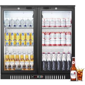 BODEGA Under Counter Back Bar Cooler with Glass Doors